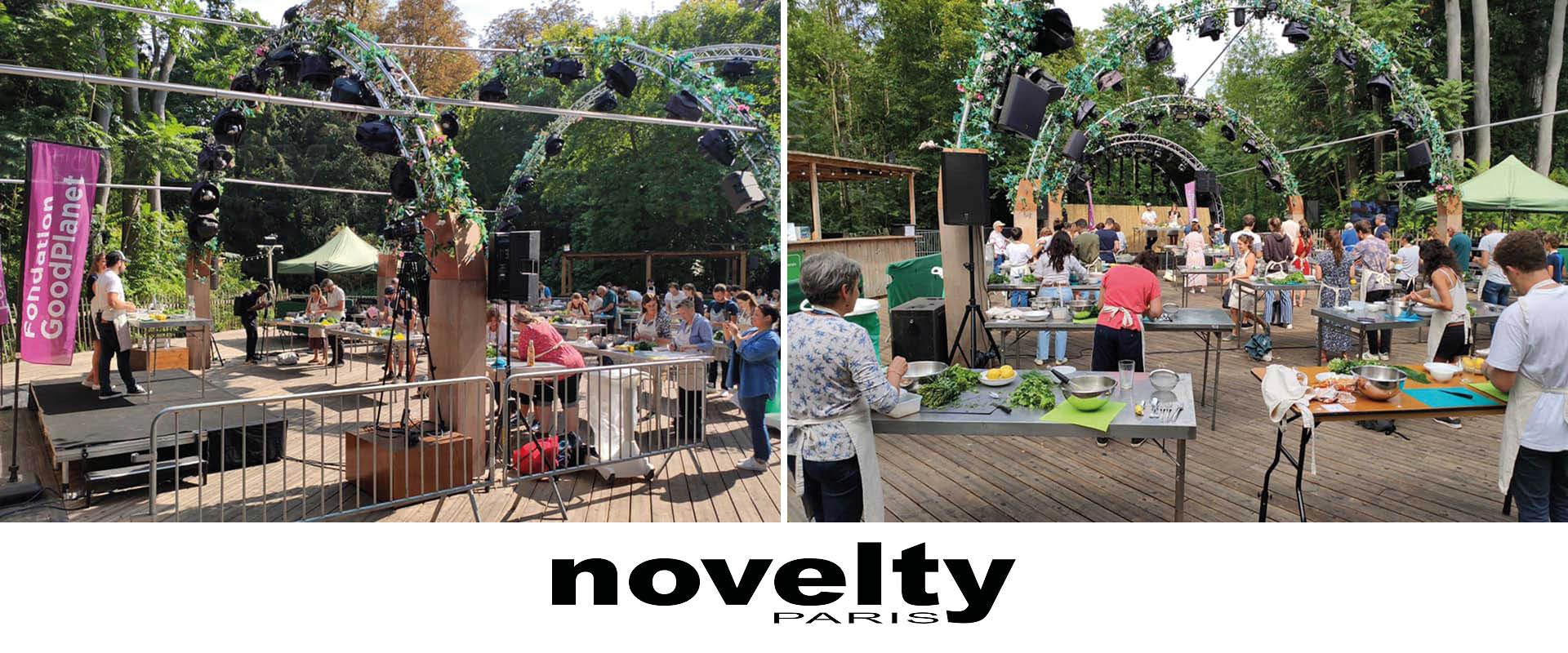 Visuel Novelty à la Fondation Goodplanet 