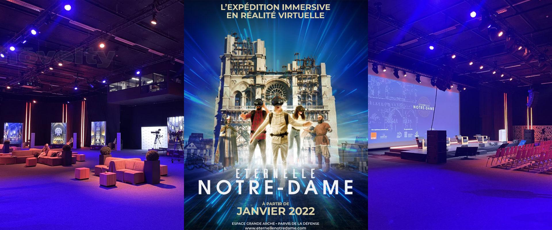 Visuel Éternelle Notre-Dame avec Novelty 