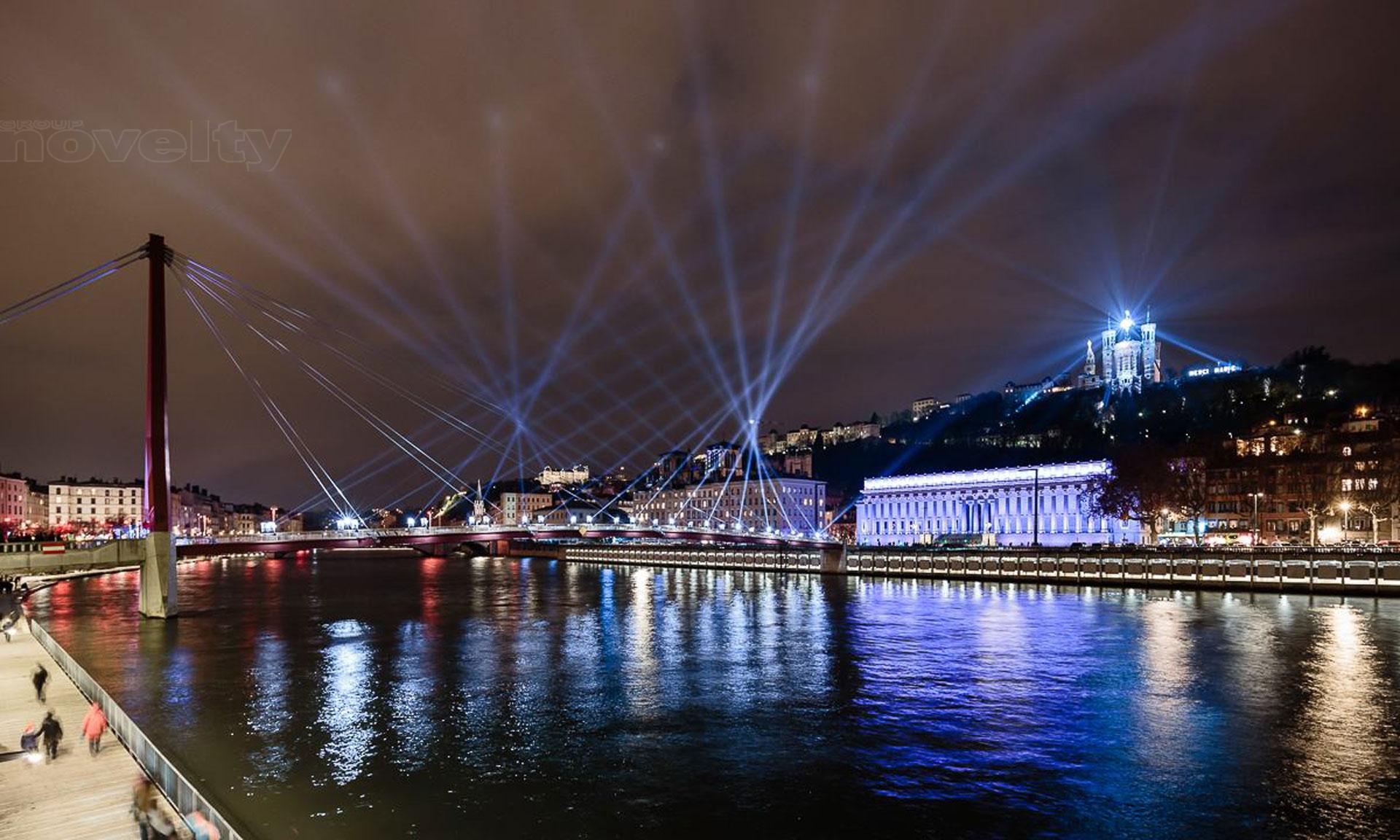 Visuel Fête des Lumières pour Fa Musique