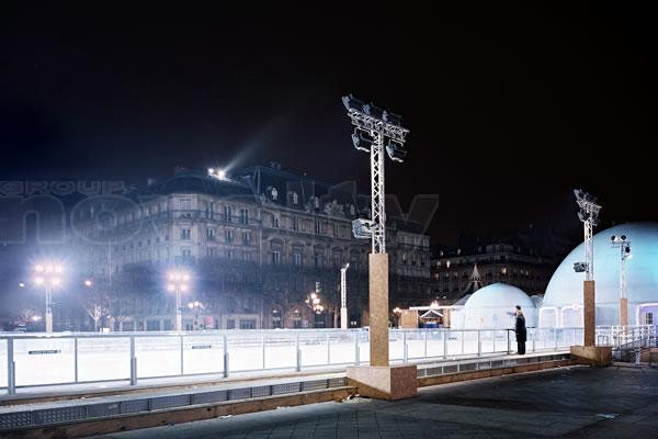 Visuel Patinoire de l'Hotel de Ville de Paris