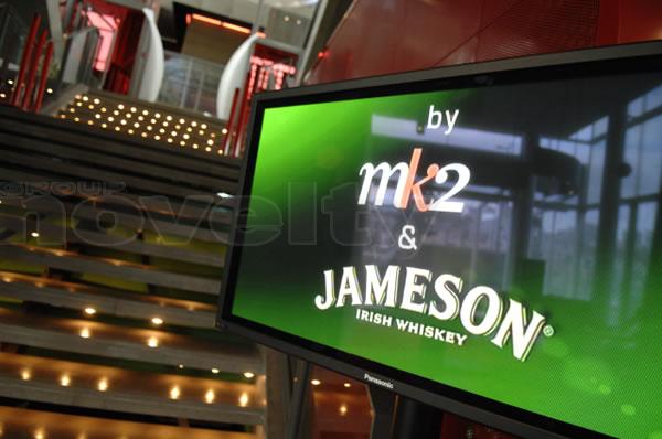 Visuel Soirée Jameson au MK2 Bercy