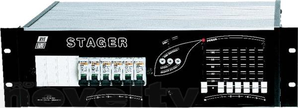 Visuel Bloc de puissance RVE Stager 6 x 2300W