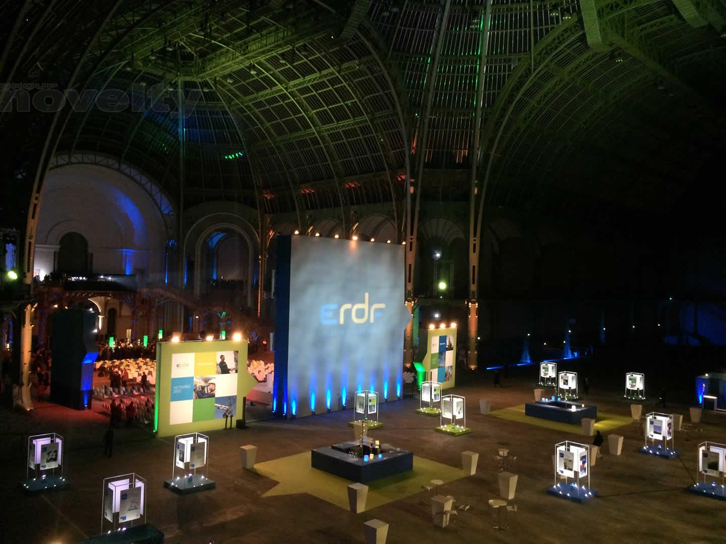 Visuel Les Voeux ERDF 2016 au Grand Palais