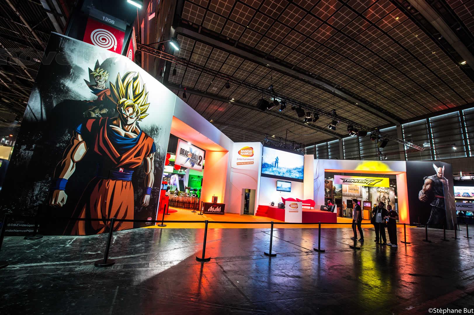 Visuel Stand Bandaï | Paris Games Week 2016 | Porte de Versailles