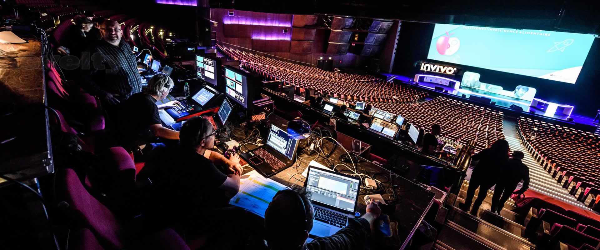 Visuel Convention InVivo au Palais des Congrès de Paris 