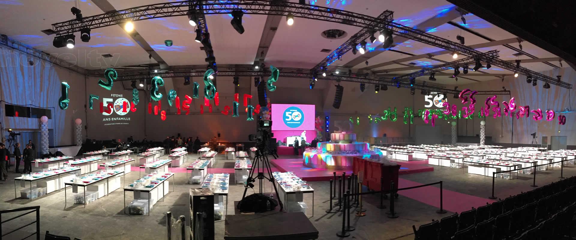 Visuel Novelty fête les 50 ans de Novotel avec l'agence CMP