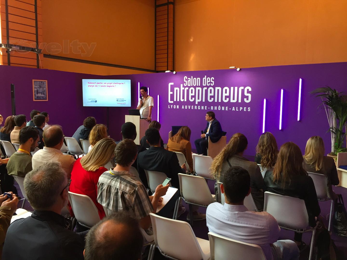 Visuel Encore une belle collaboration avec le Salon des Entrepreneurs 