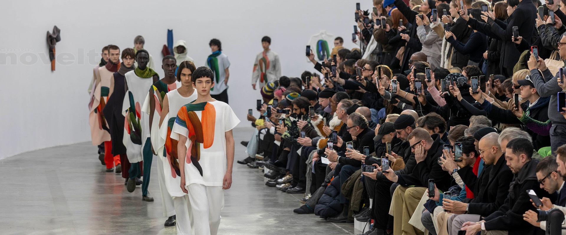 Visuel PARIS FASHION WEEK | ISSEY MIYAKE | Janvier 2024