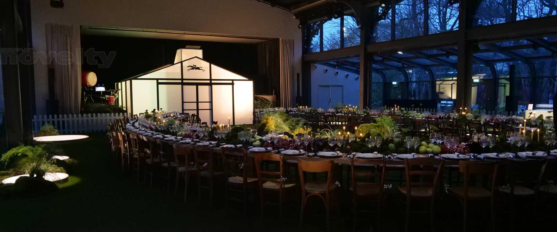 Visuel Longchamp’s live green dinner