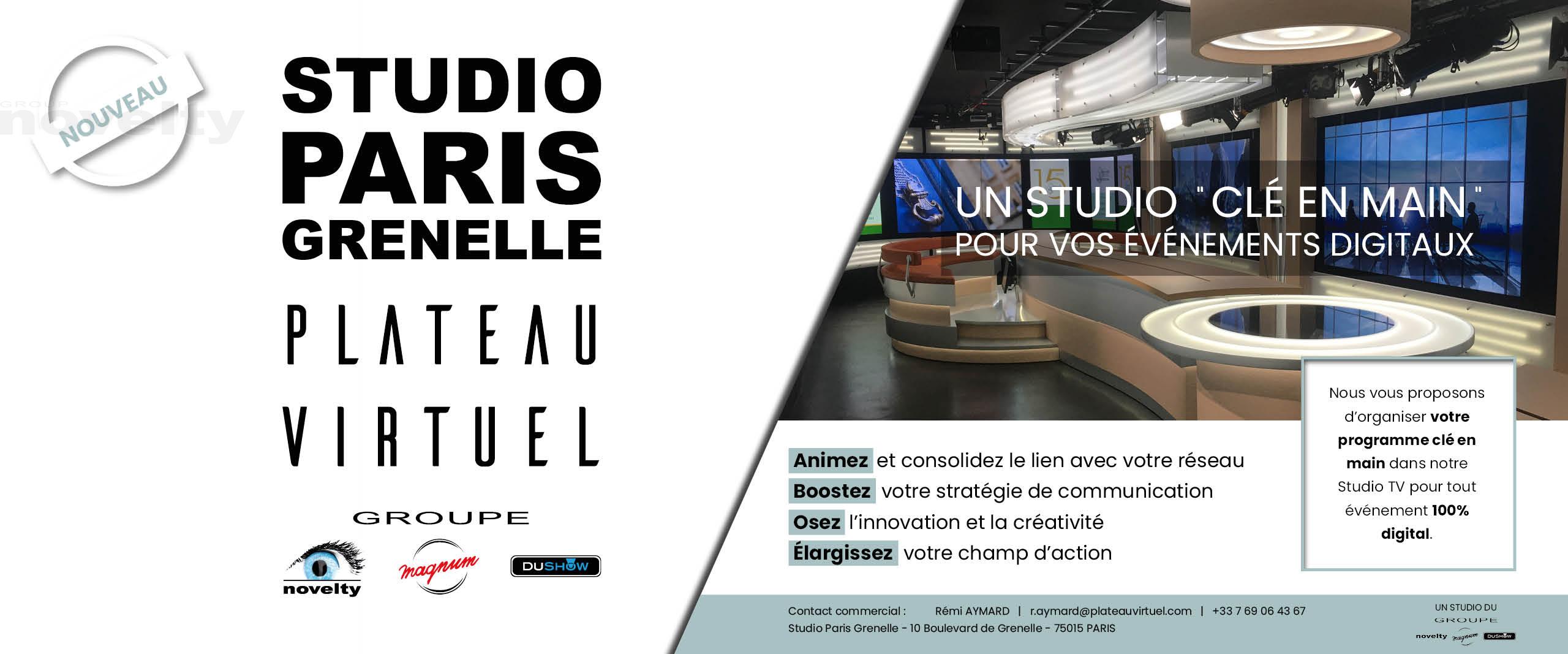 Visuel Nouveau Studio Paris Grenelle