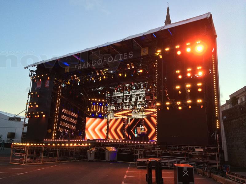 Visuel NOVELTY rocks Les Francofolies !