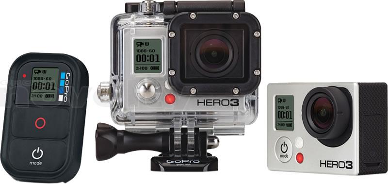 Visuel Les célèbres mini caméras embarquées GoPro Hero 3 arrivent chez Novelty