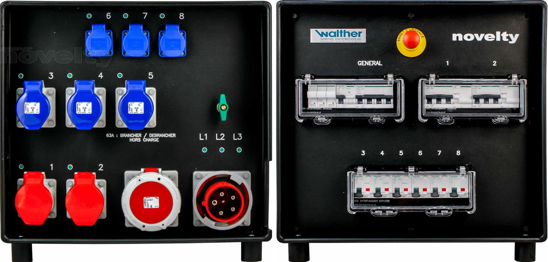 Visuel Boitier de distribution 63A 