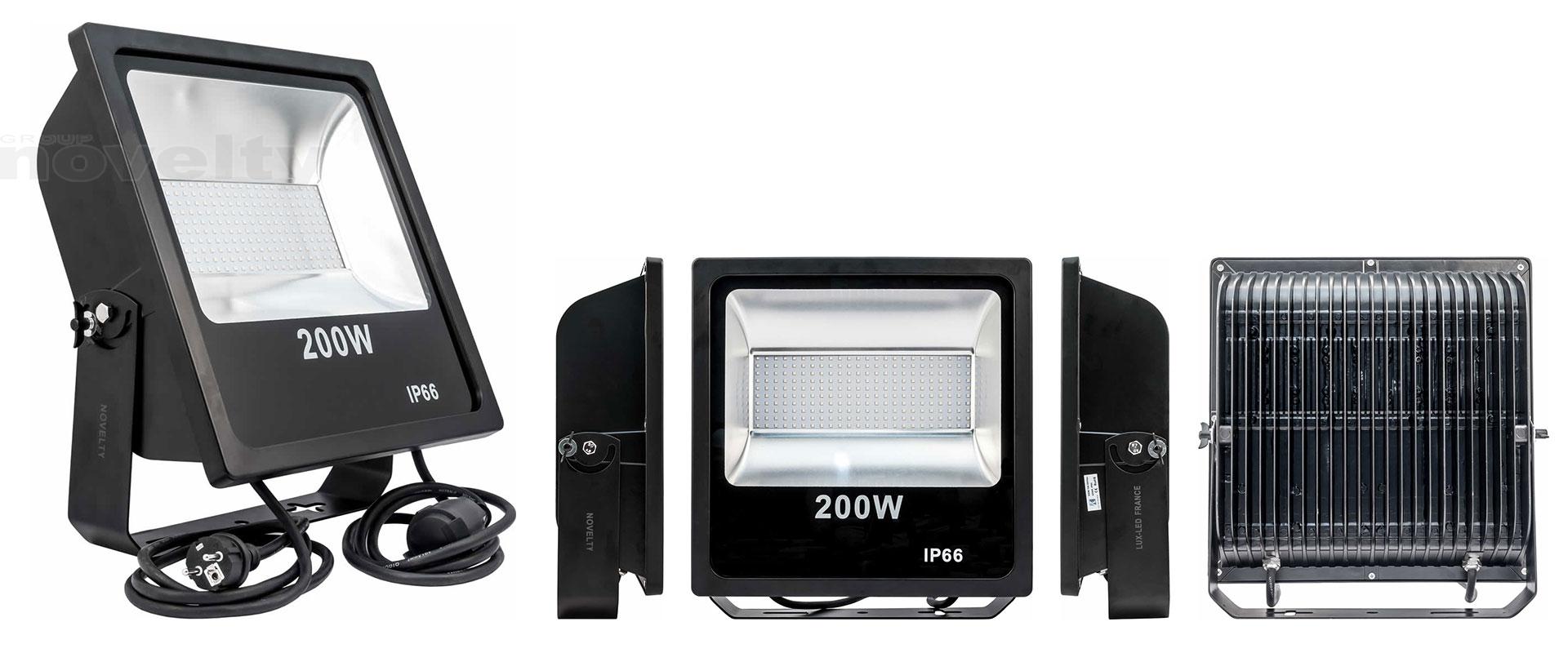 Visuel Des Horiziodes LED 200W en parc @Novelty