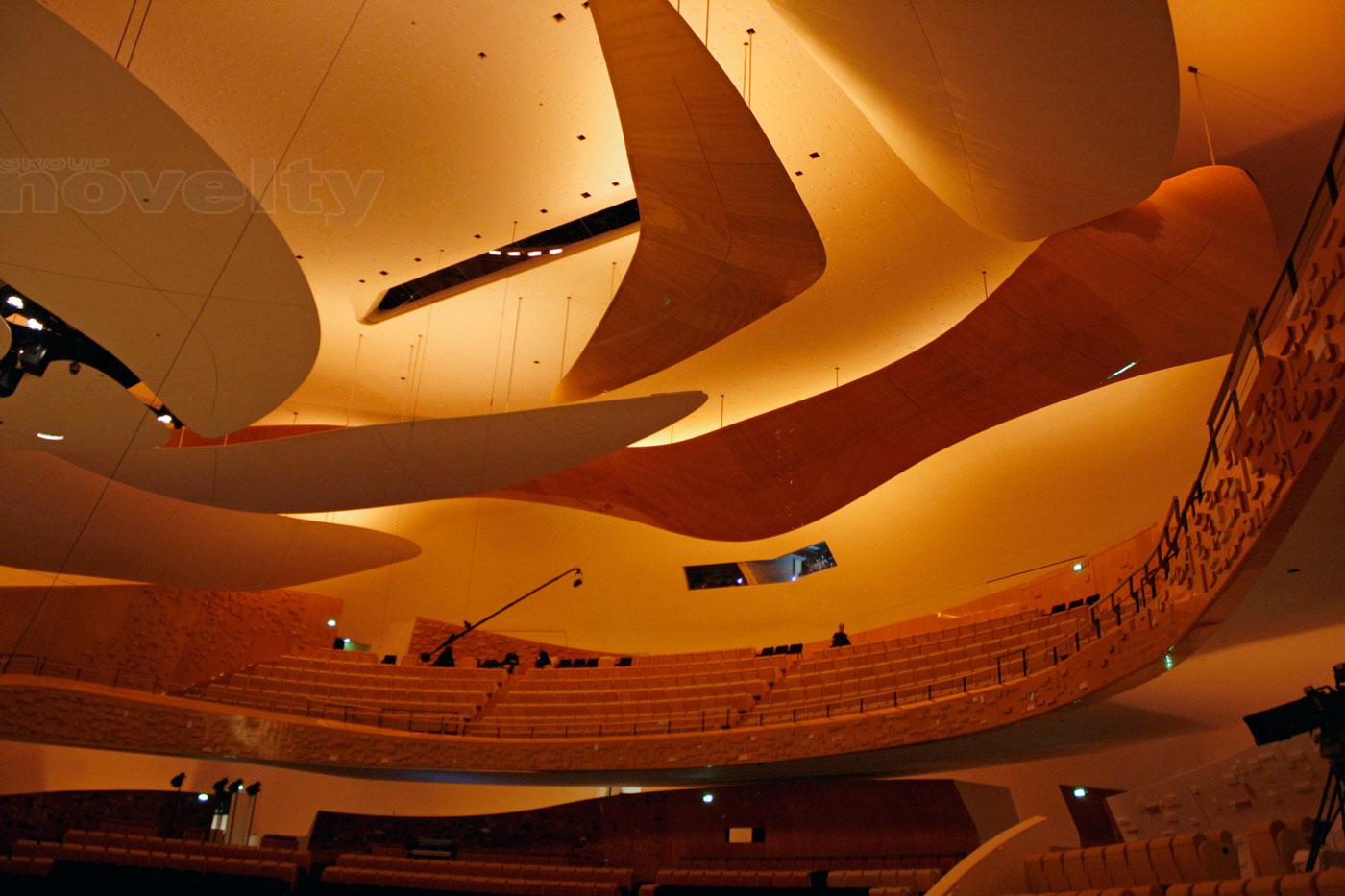 Visuel Le Groupe NOVELTY illumine la Philharmonie de Paris