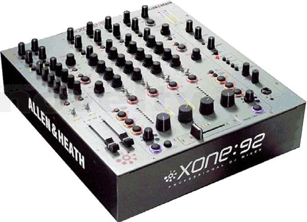 Visuel Console DJ 6 voies Allen & Heath XONE 92