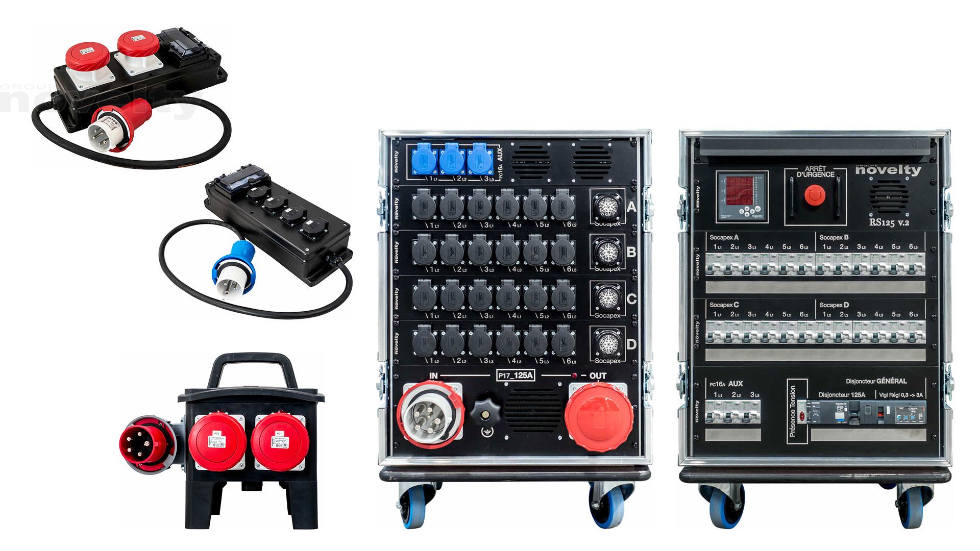Visuel #NoveltyGroupe met à jours ses armoires de distribution électrique