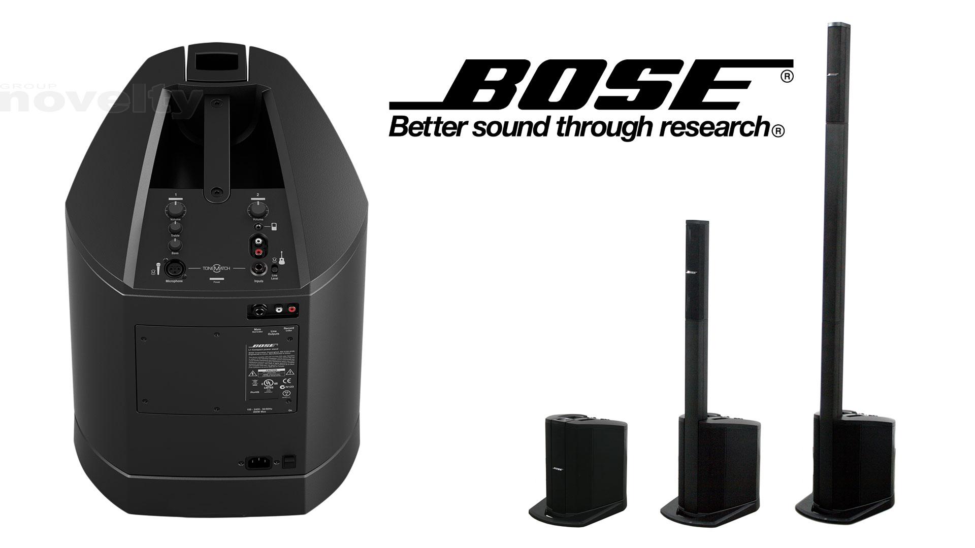 Visuel Réappro des systèmes BOSE® L1 Compact