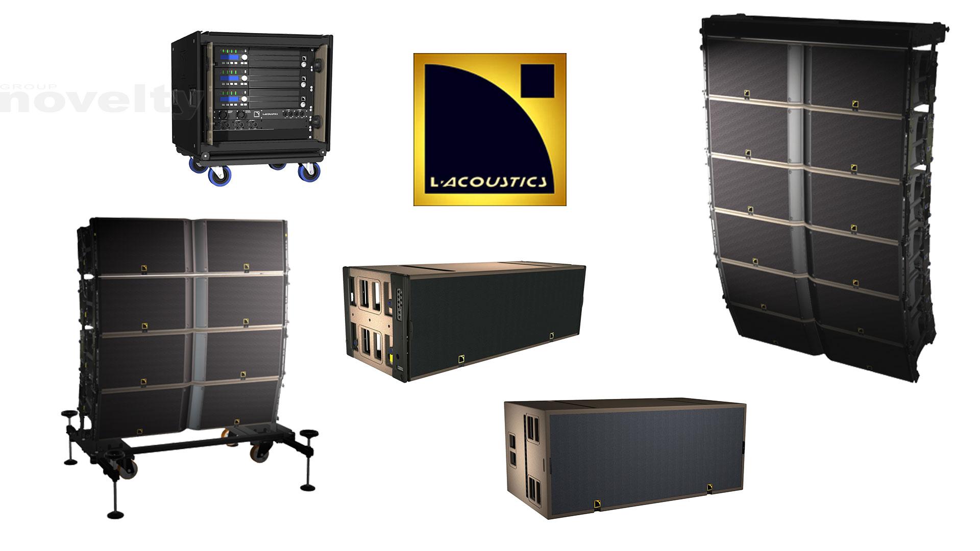 Visuel Le K2 L-ACOUSTICS se renforce @GroupeNovelty