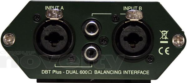 Visuel Transformateur de symétrisation 600/600 ohms LA AUDIO DBT Plus