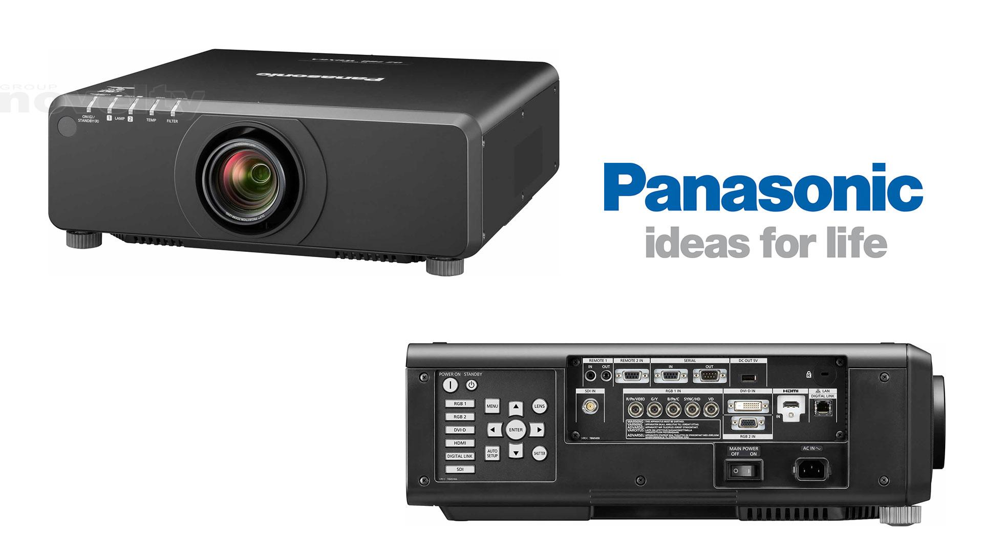 Visuel 16 x PANASONIC PT-DZ780 intègrent le parc #GroupeNovelty