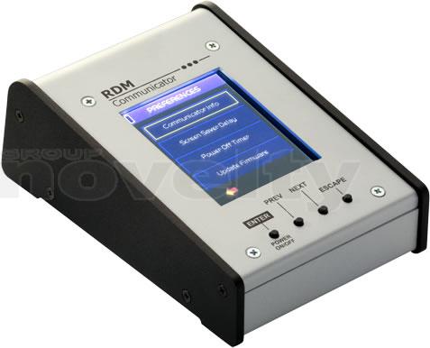 Visuel Tool Box multi-fonctions DMX ROBE RDM Communicator