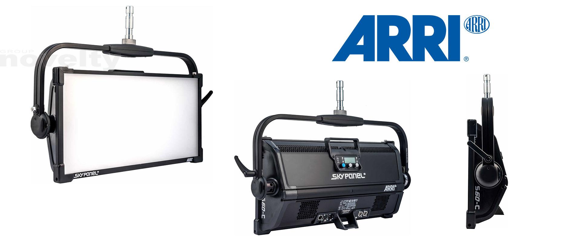 Visuel 96 ARRI SKYPANEL S60-C déferlent chez Novelty