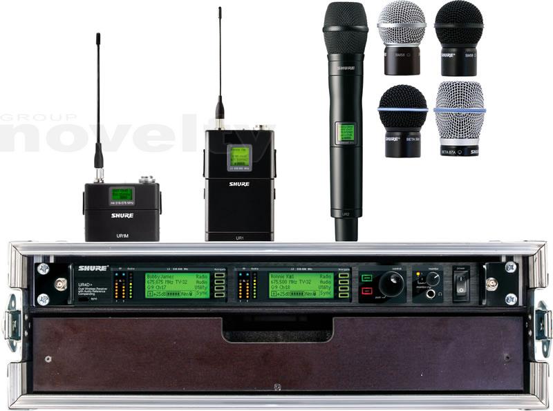 Visuel 40 nouvelles liaisons HF Shure UR4D Plus viennent compléter le parc