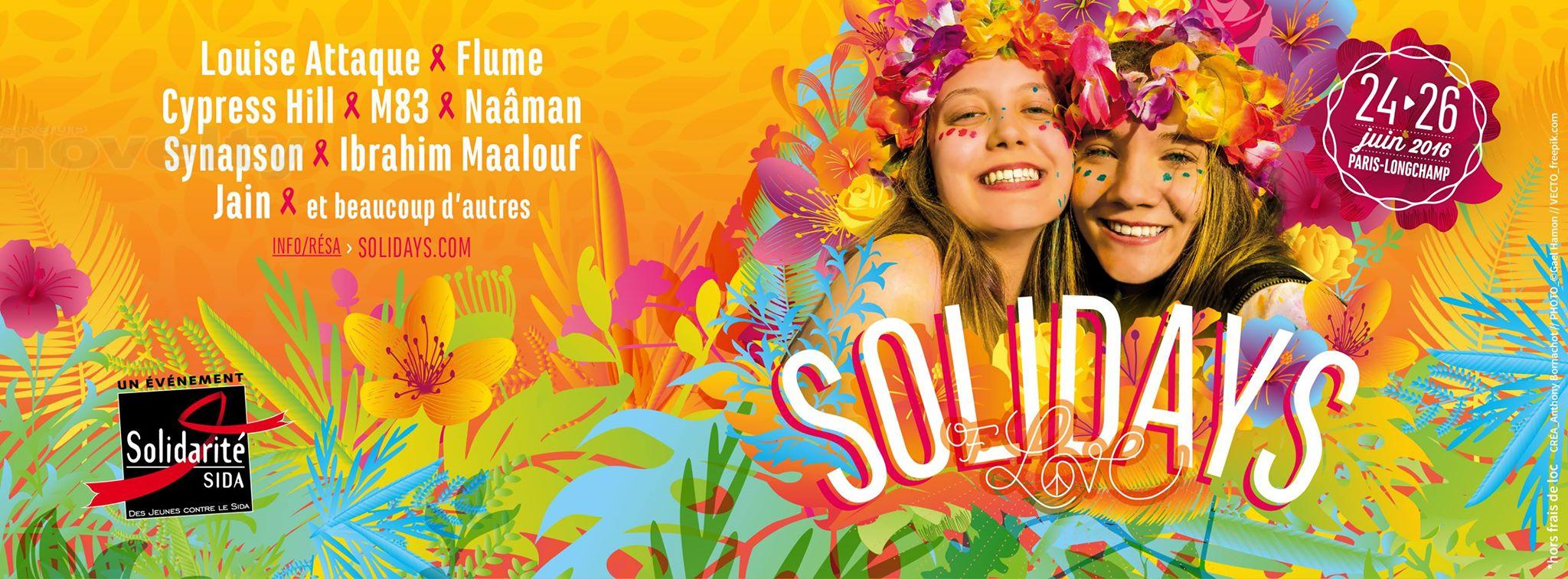 Visuel Le Groupe NOVELTY partenaire solidaire des SOLIDAYS