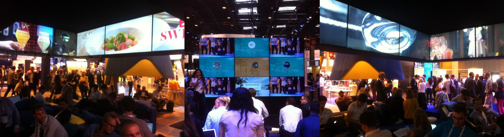 Visuel Stand du Groupe Accor sur Viva Technology